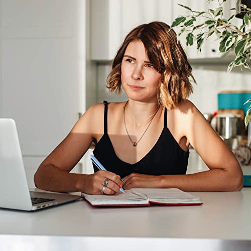 WY WENYUAN 12-Pcs Ballpoint Pens, Comfortable Writing Pens, Pastel Retractable Pretty Journaling Pens, Black Ink Medium Point 1.0 mm Gift Pens, Cute Pens Office Supplies for Women - Image 2